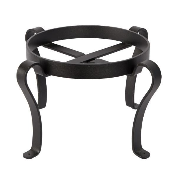 Outdoor Patio Flower Pot Stand - Heavy Duty Metal Plant Holder for Garden, Balcony & Deck Decor - Perfect for Hanging Baskets & Potted Plants