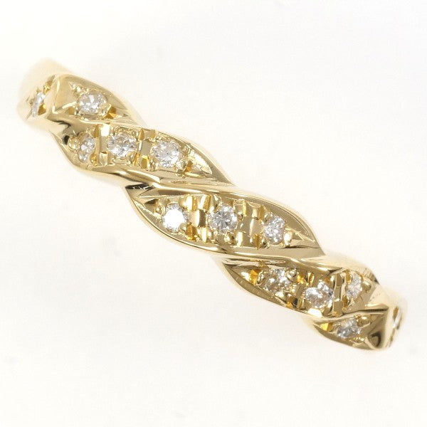18K Yellow Gold Diamond Ring for Women - Elegant Wedding, Engagement & Anniversary Jewelry Gift - Perfect for Special Occasions & Everyday Luxury
