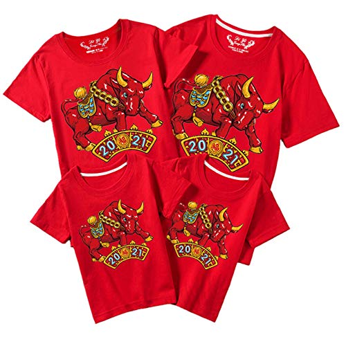 2024 Family Matching T-Shirts - Cute Graphic Short Sleeve Tees for Men, Women & Kids | Perfect for New Year Celebrations, Family Photos & Holiday Gatherings