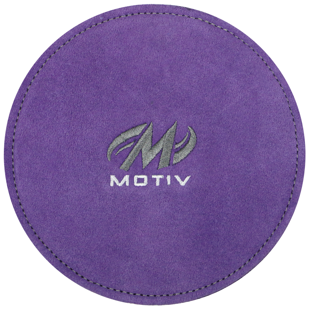 Motiv Disk Shammy Purple - Premium Microfiber Towel for Bowling Balls, Golf Clubs & Sports Equipment - Perfect for Cleaning, Polishing & Maintaining Sports Gear