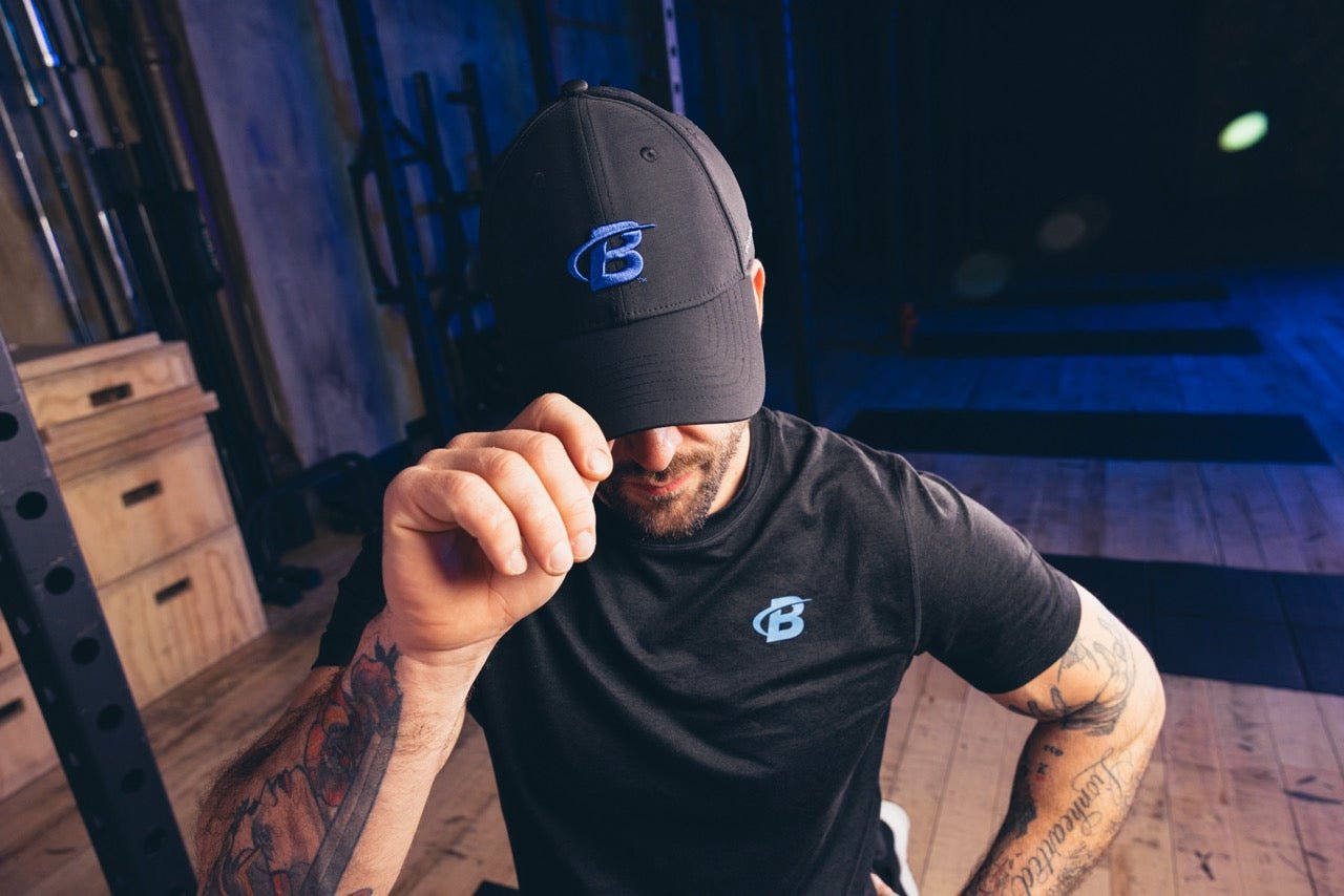 Bodybuilding.com Logo Performance Snapback Hat - Adjustable Unisex Baseball Cap for Gym & Workout - Perfect for Fitness Enthusiasts & Athletes