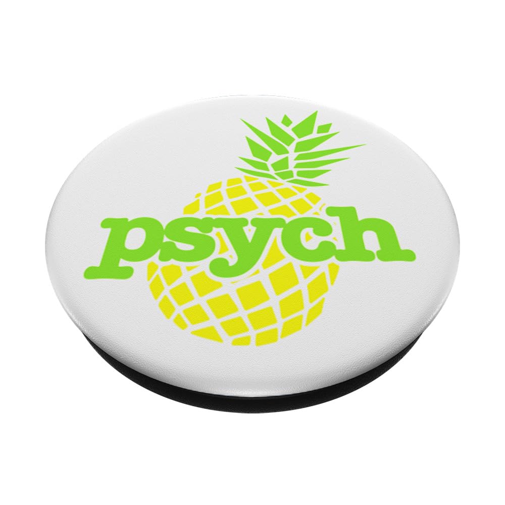 Funny Pineapple Fruit PopSockets PopGrip - Swappable Phone Grip for iPhone & Android | Yellow Juicy Tasty Design | Perfect for Summer, Beach & Tropical Vibes