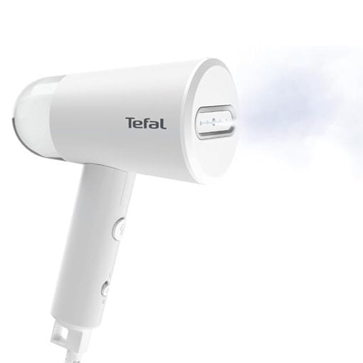 Tefal DT1020G0 Origin Travel Handheld Garment Steamer - Portable Clothes Wrinkle Remover for Suits, Dresses & Home Use - Perfect for Travel, Business & Daily Outfits