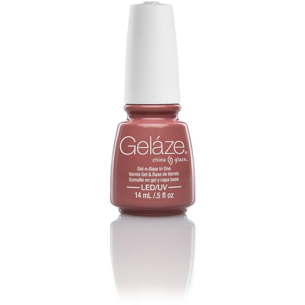China Glaze Gelaze Nail Polish - Dress Me Up #81628, 0.5 oz - Long Lasting Gel-Like Shine for Manicures & Pedicures, Perfect for Salons, Home Use & Special Occasions