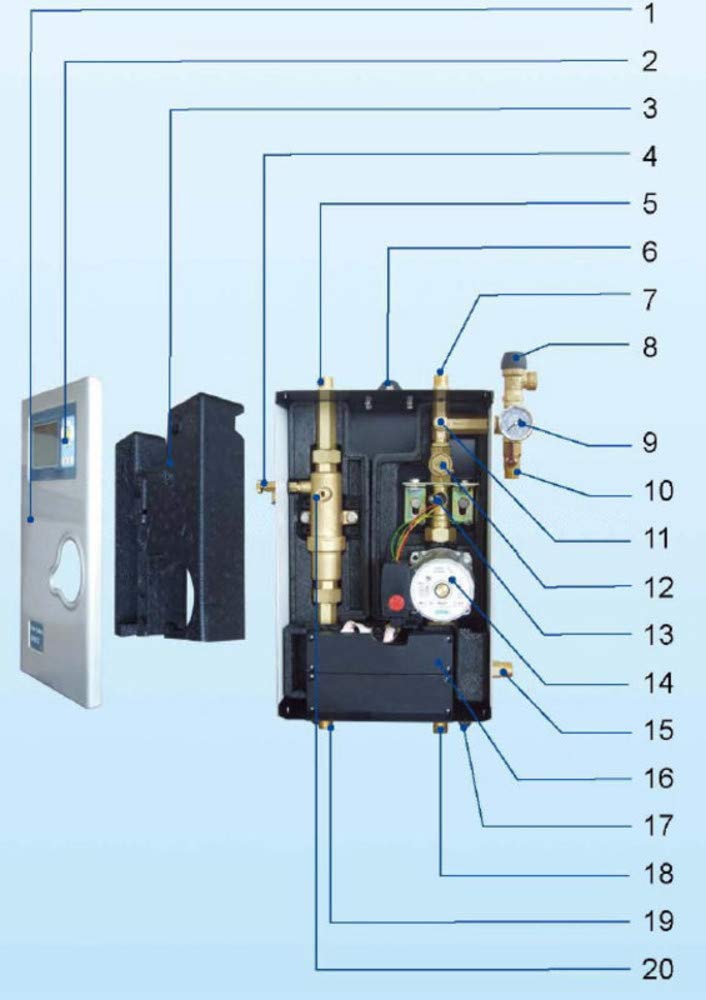 SR961s Solar Water Heater Smart Controller - Intelligent Temperature Control System for Home & Pool Heating | Energy Efficient Solar Panel Accessory