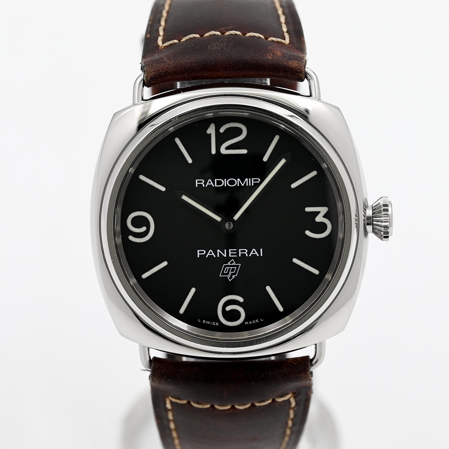Panerai Radiomir Base Logo 2023 - Luxury Automatic Watch for Men - Waterproof & Stainless Steel - Perfect for Business, Formal Events & Collectors