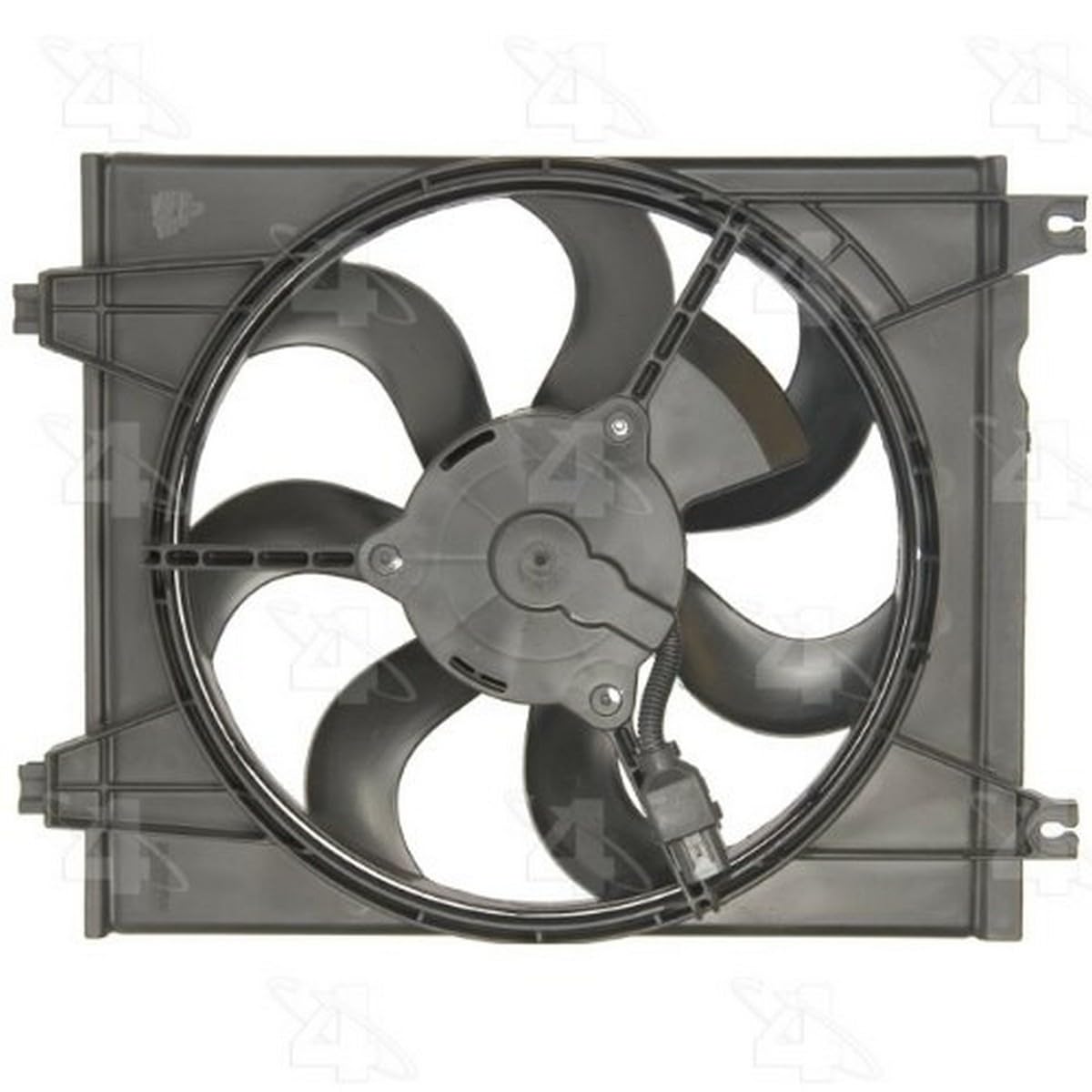 Four Seasons Condenser Fan Motor Assembly 75636 - Replacement for HVAC Units, Air Conditioners & Heat Pumps - Perfect for Home Cooling Systems & Commercial AC Repair