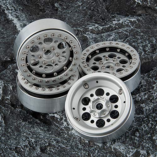 RCLIONS 1/10 Scale RC Crawler Car Wheels - 4PCS 2.2