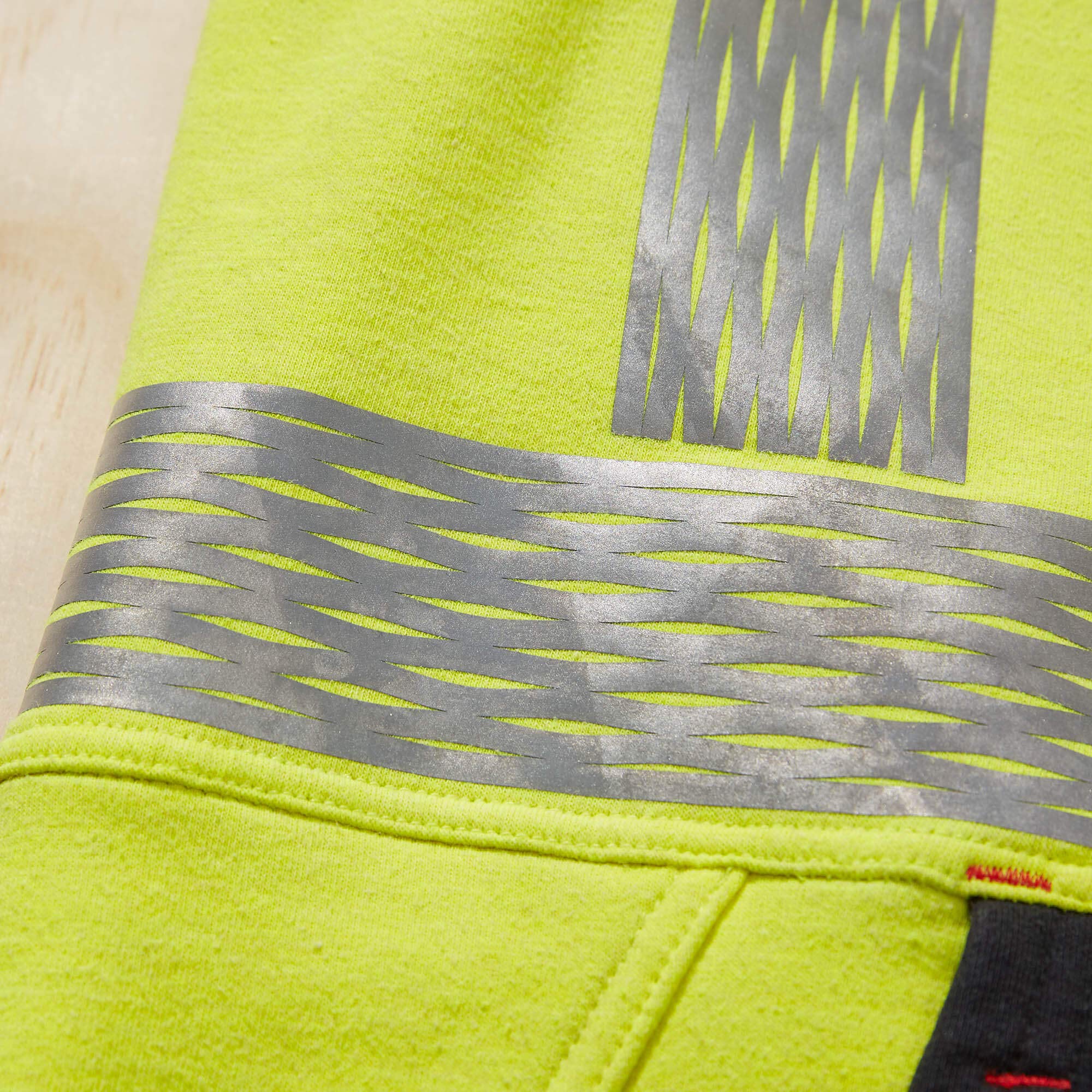 ARIAT Men's High Visibility Full Zip Hoodie - Reflective Safety Workwear for Construction, Outdoor & Night Activities