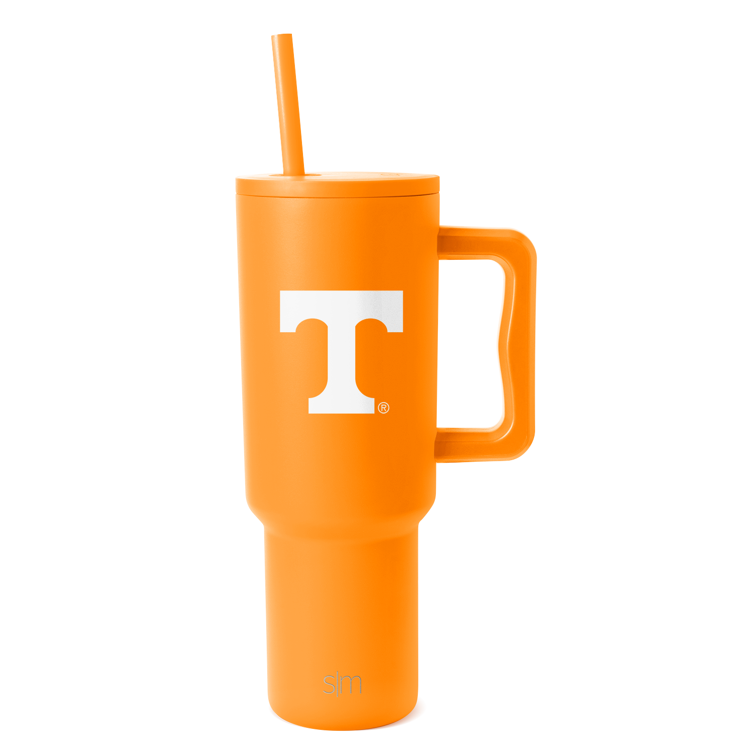 Collegiate Trek Tumbler - 20oz Insulated Stainless Steel Water Bottle with Straw Lid & Handle | Leakproof Travel Mug for College Students, Hiking, Camping & Outdoor Adventures