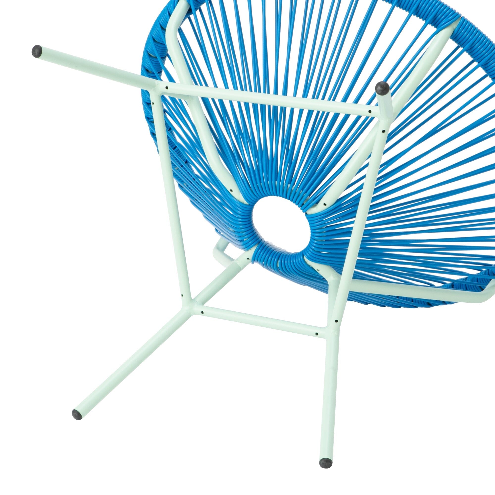 Lotus Personal Chair - Ergonomic Office Chair in Blue & Light Green for Home & Workspace Comfort