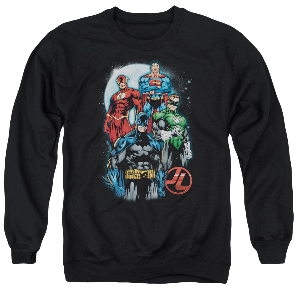 JLA The Four Unisex Crewneck Sweatshirt for Men & Women | Soft Cotton Pullover | Casual Streetwear, Lounge & Everyday Wear