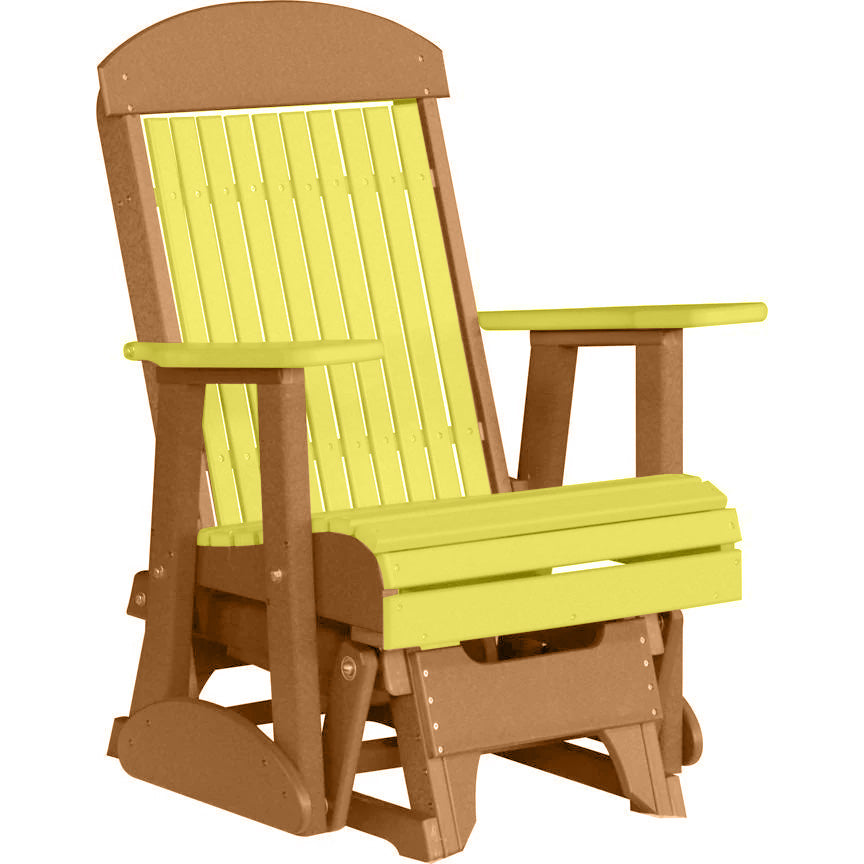 Yellow on Antique Mahogany