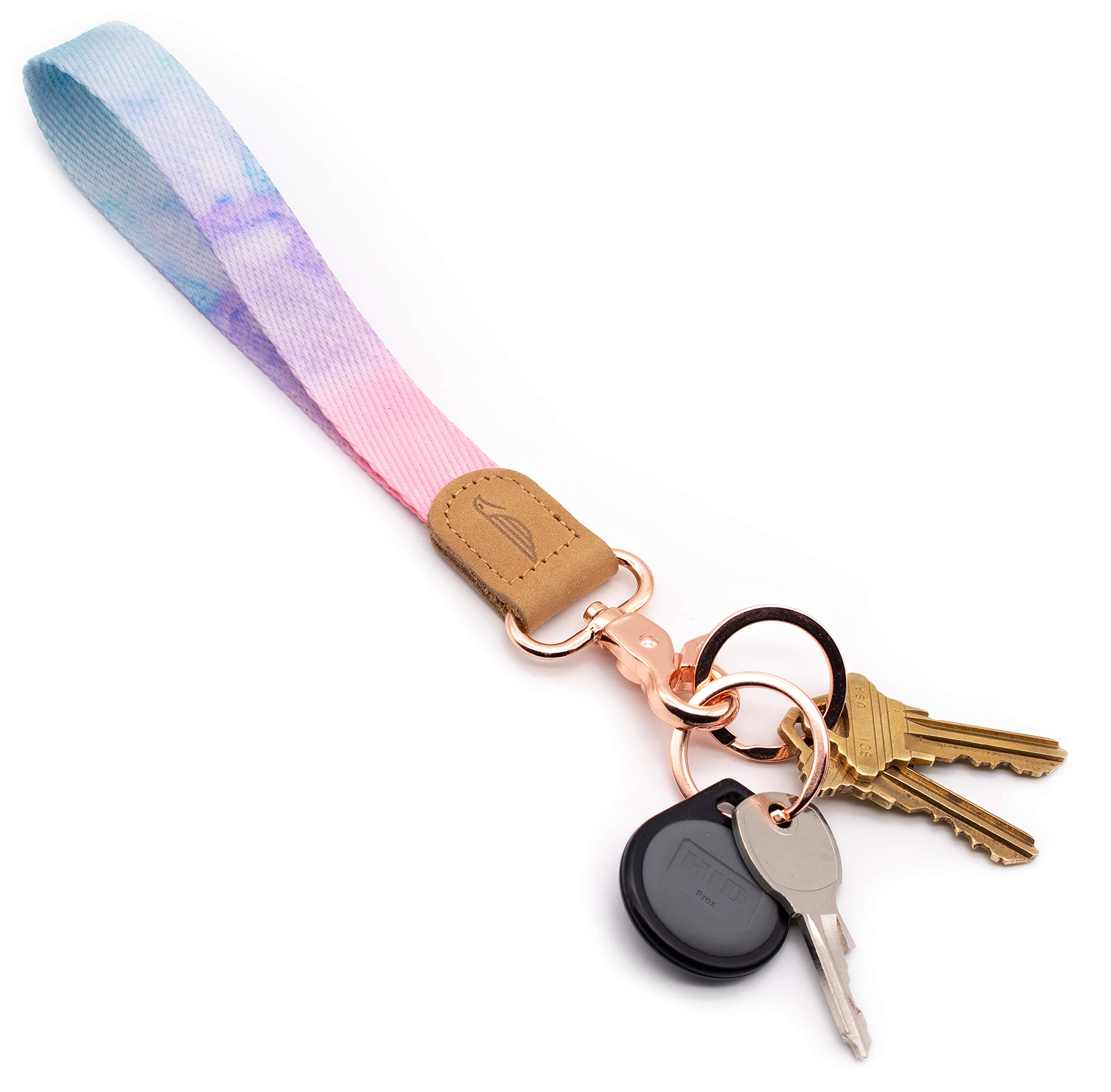 POCKT Lanyard Key Holder - Adjustable Wrist Strap for Keys & Wallets - Durable Keychain for Men & Women - Perfect for Work, Travel, Gym & Outdoor Activities