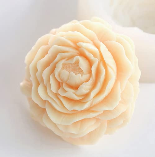 Devik Organics Peony Flower Soap - Handmade Organic Soap Bar with Natural Fragrance, Paraben & Sulfate Free (Pack of 2) | Gentle Cleansing for Sensitive Skin, Perfect Gift for Mother's Day & Self-Care Routine