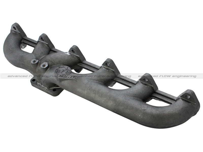 aFe Bladerunner Ductile Iron Exhaust Manifolds for 2003-2007 Dodge Diesel Trucks with 5.9L L6 Engine (Cummins) - Improves Performance & Durability for Heavy-Duty Towing & Off-Road Adventures