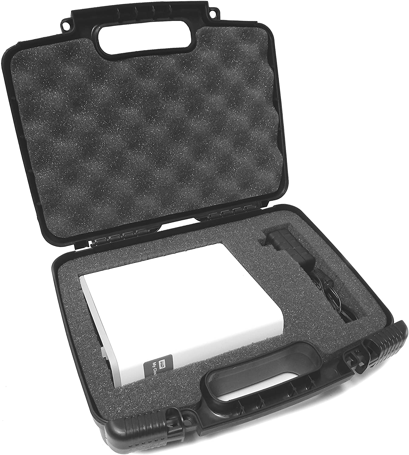 Casematix Protective Hard Drive Case for WD Elements, My Passport & My Book (1TB-10TB) - Durable External HDD Storage Pouch for Travel, Office & Data Backup