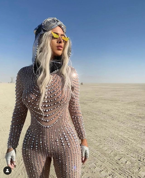 Sparkling Rhinestone Jumpsuit for Women - Crystal Festival Outfit, Rave Wear & Party Sequin Catsuit - Perfect for Music Festivals, Nightclubs & Costume Parties