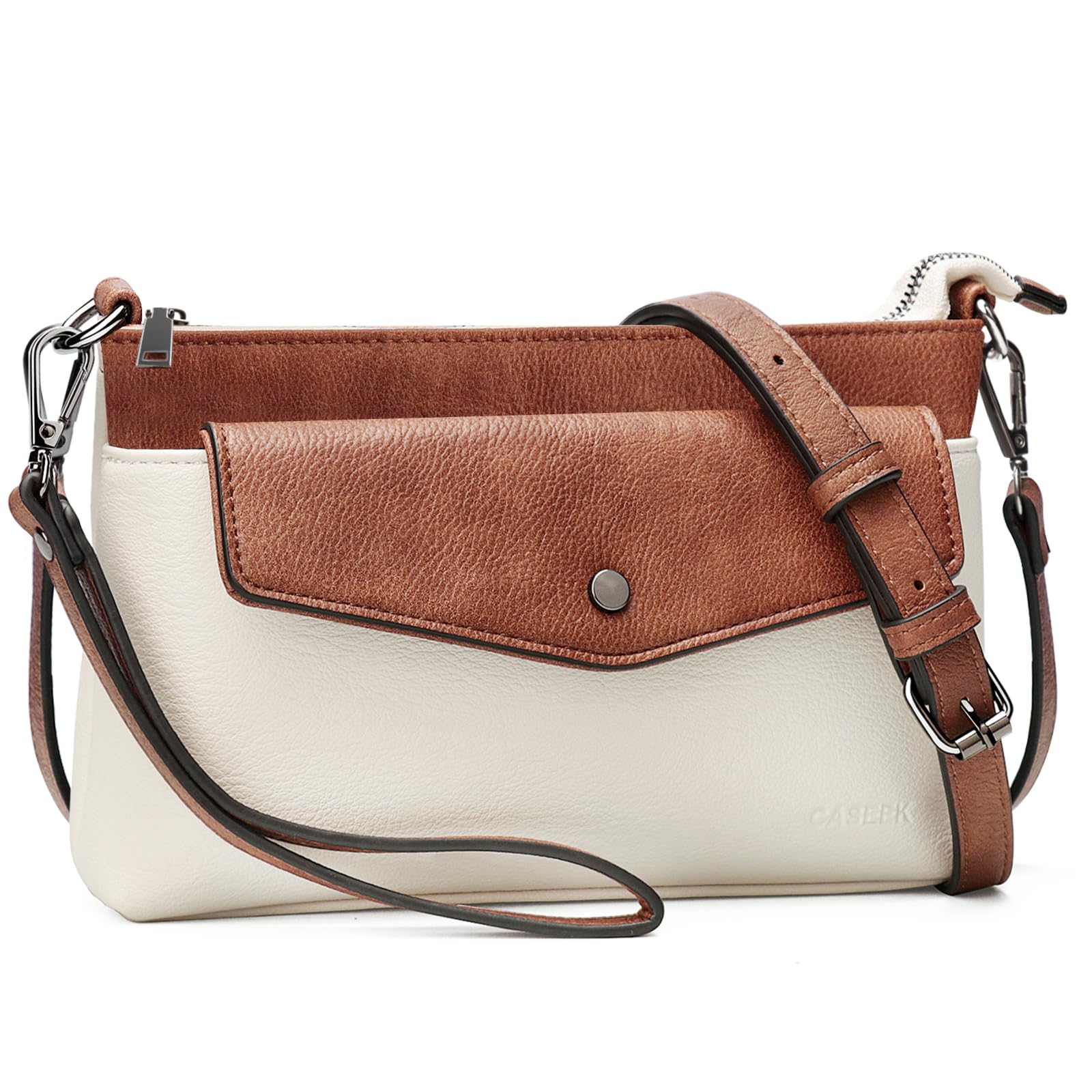 Women's Medium Crossbody Bag - Fashion Leather Purse for Daily & Travel Use
