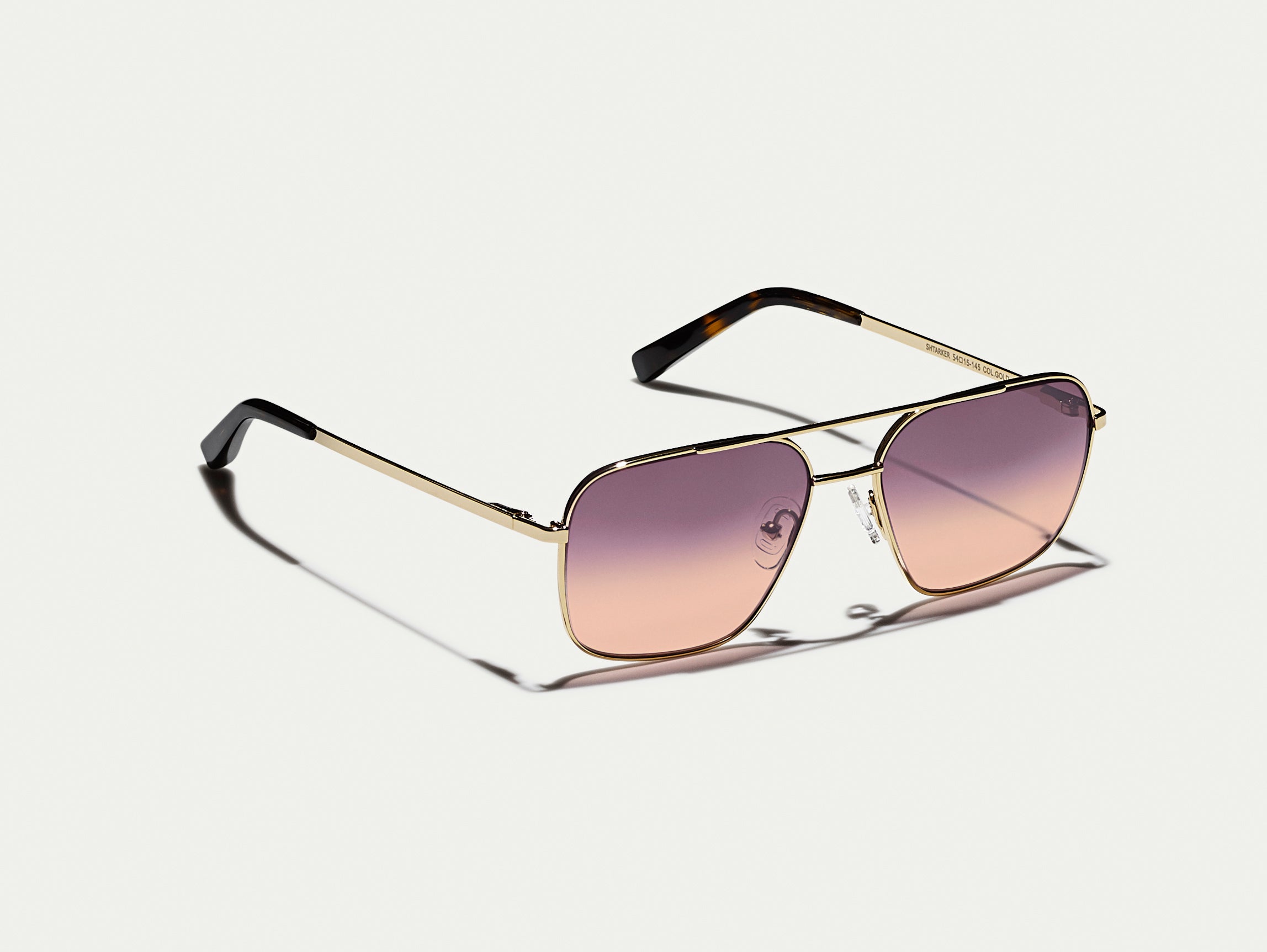 SHTARKER GOLD Sunglasses with Custom Made Tints™ - Polarized UV Protection for Outdoor Sports & Driving