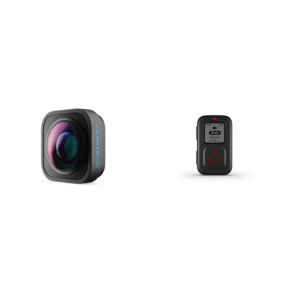 GoPro Max Lens Mod 2.0 for HERO12 Black - Official Waterproof 360 Action Camera Accessory with Remote - Perfect for Vlogging, Travel & Extreme Sports