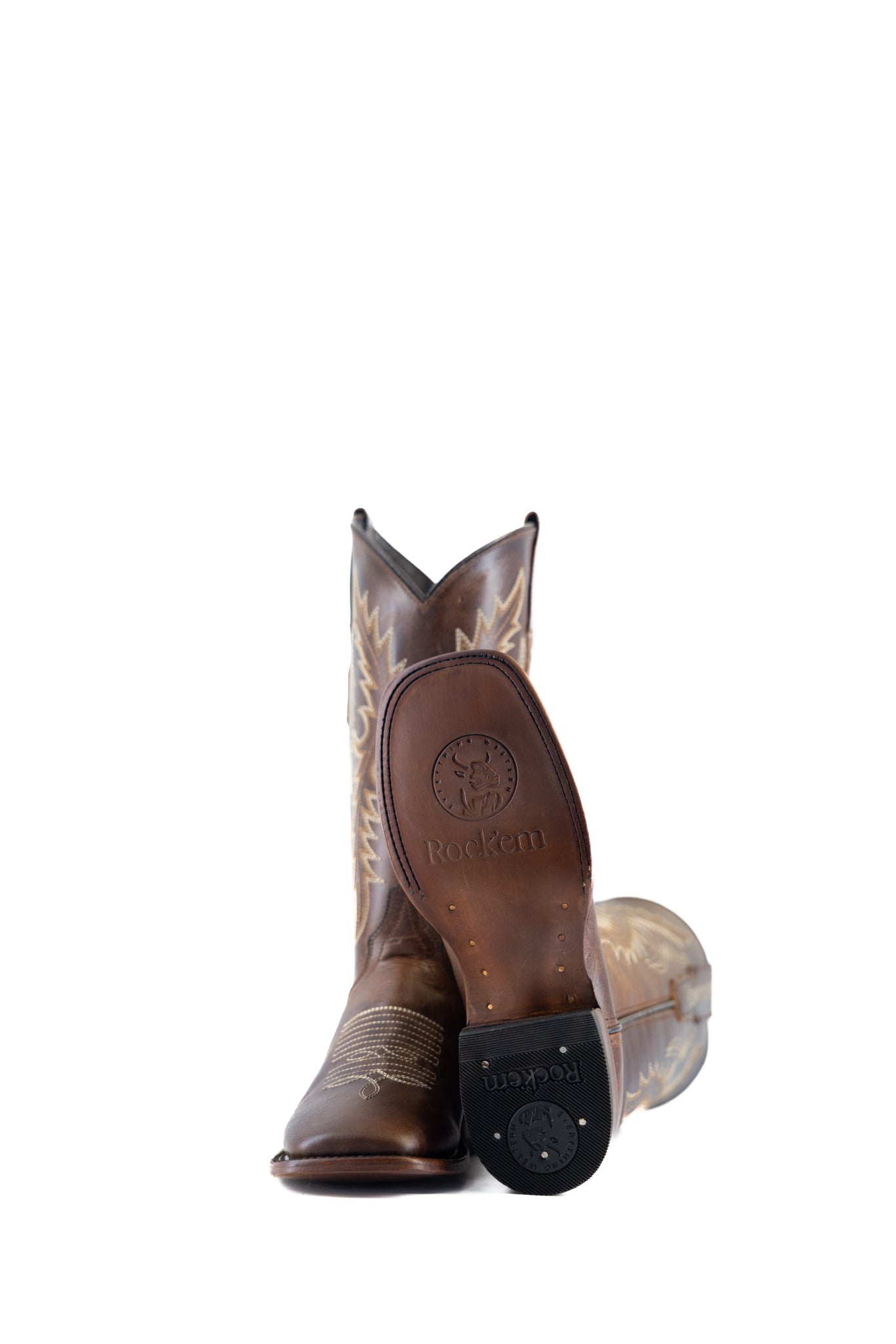 Marybeth Square Toe Cowgirl Boots for Women - Western Style Ankle Boots with Comfortable Leather Upper - Perfect for Rodeo, Country Dancing & Casual Outfits