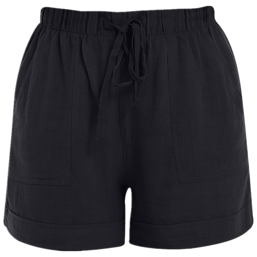 NY Summer Casual Shorts for Women - Breathable Athletic Shorts with Pockets | Perfect for Running, Yoga & Gym Workouts
