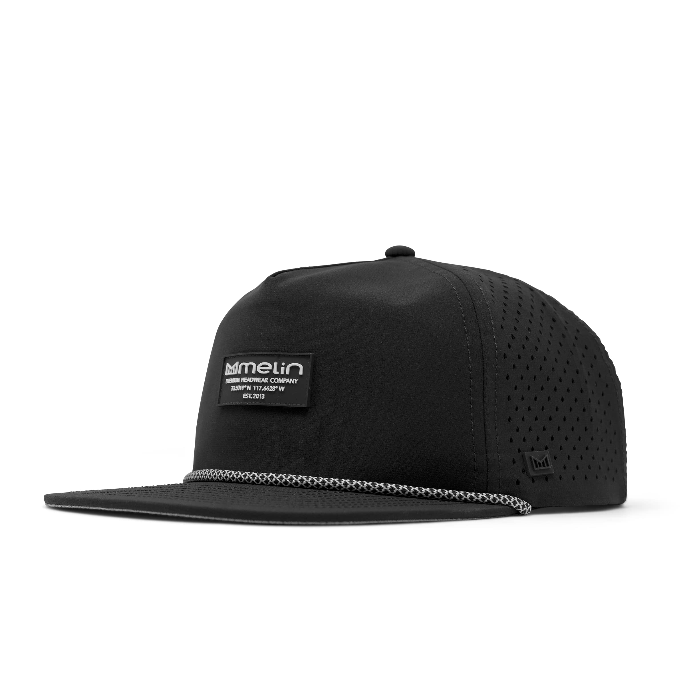 melin Coronado Brick Hydro Snapback Hat - Water-Resistant Baseball Cap for Men & Women | Perfect for Golf, Running, Workouts & Outdoor Activities