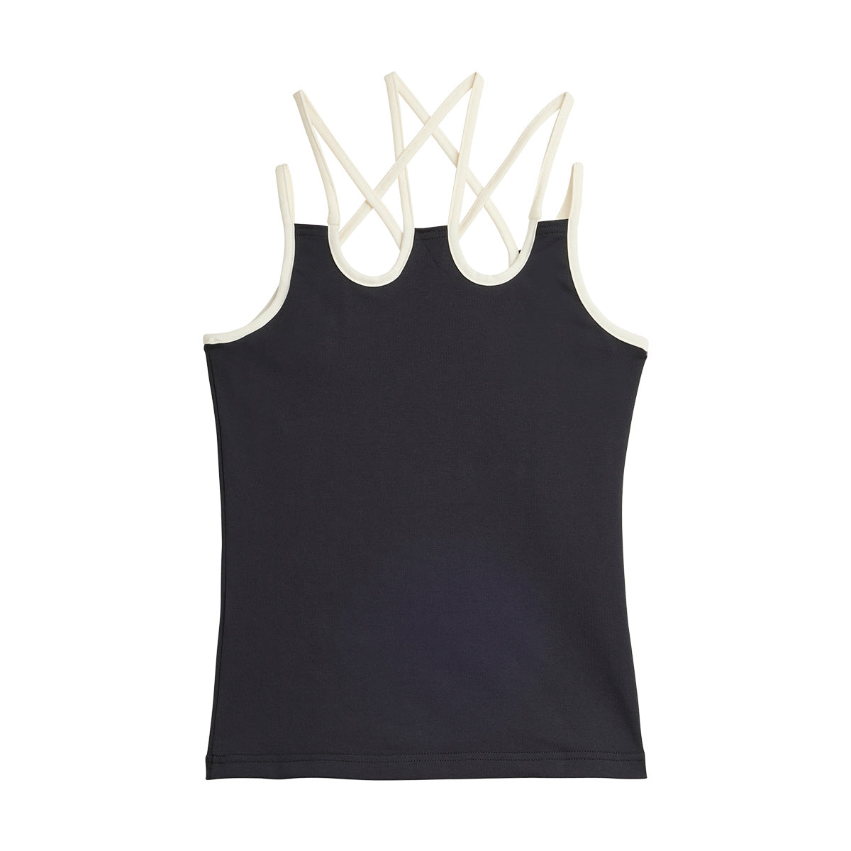 Avavav Cross Top Women's Black Casual Shirt - Stylish & Comfortable for Everyday Wear, Work, and Outings