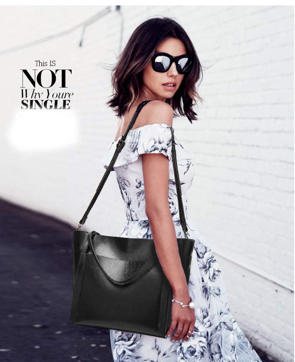 Stylish Women's Leather Satchel Purse - Fashionable Shoulder Bag & Tote for Work, Business Meetings & Daily Shopping | Perfect Office Commute & Weekend Outings Accessory