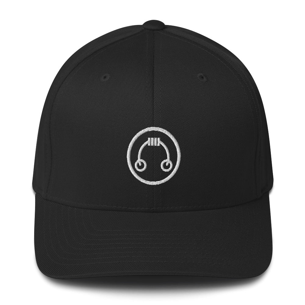 HeadAmp Embroidered Baseball Cap - Adjustable Fitted Hat for Men & Women - Perfect for Outdoor Sports, Running, Hiking & Casual Wear