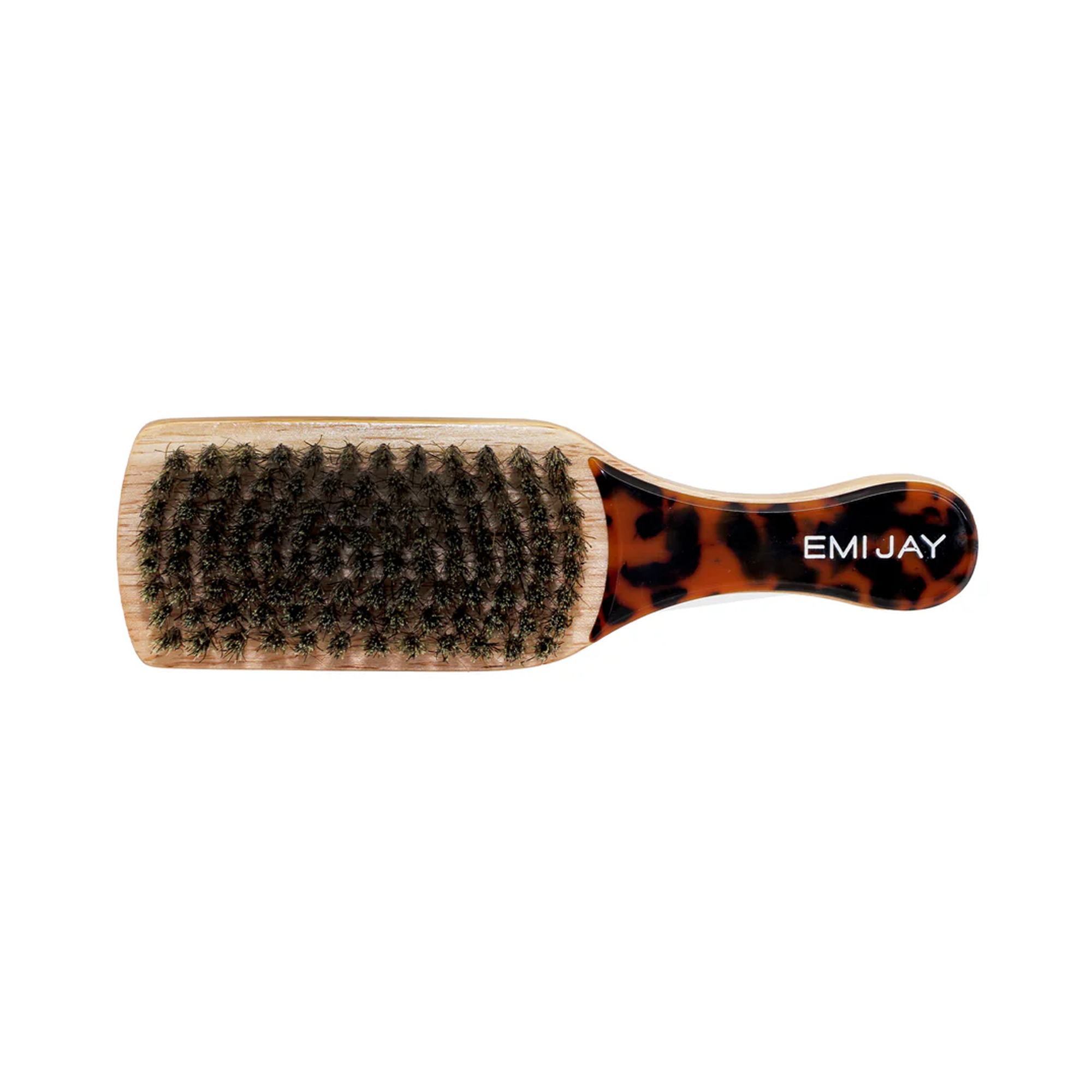 Emi Jay Mini Boar Bristle Hair Brush for Shine & Detangling - Perfect for Travel, Purse & On-the-Go Styling