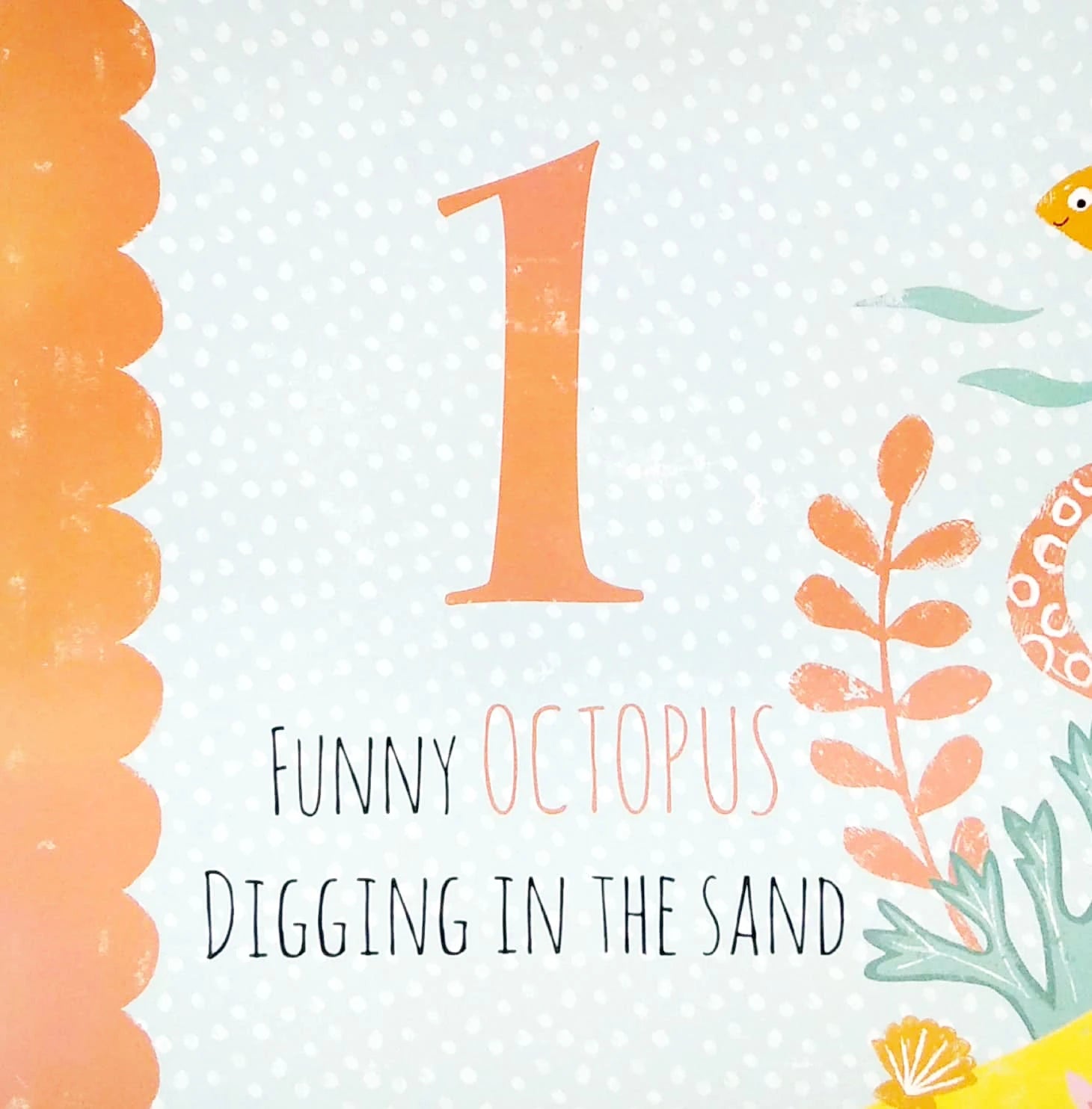 Counting In The Ocean Felt Book - Interactive Touch & Feel Learning Toy for Toddlers | Perfect for Early Childhood Education & Sensory Play
