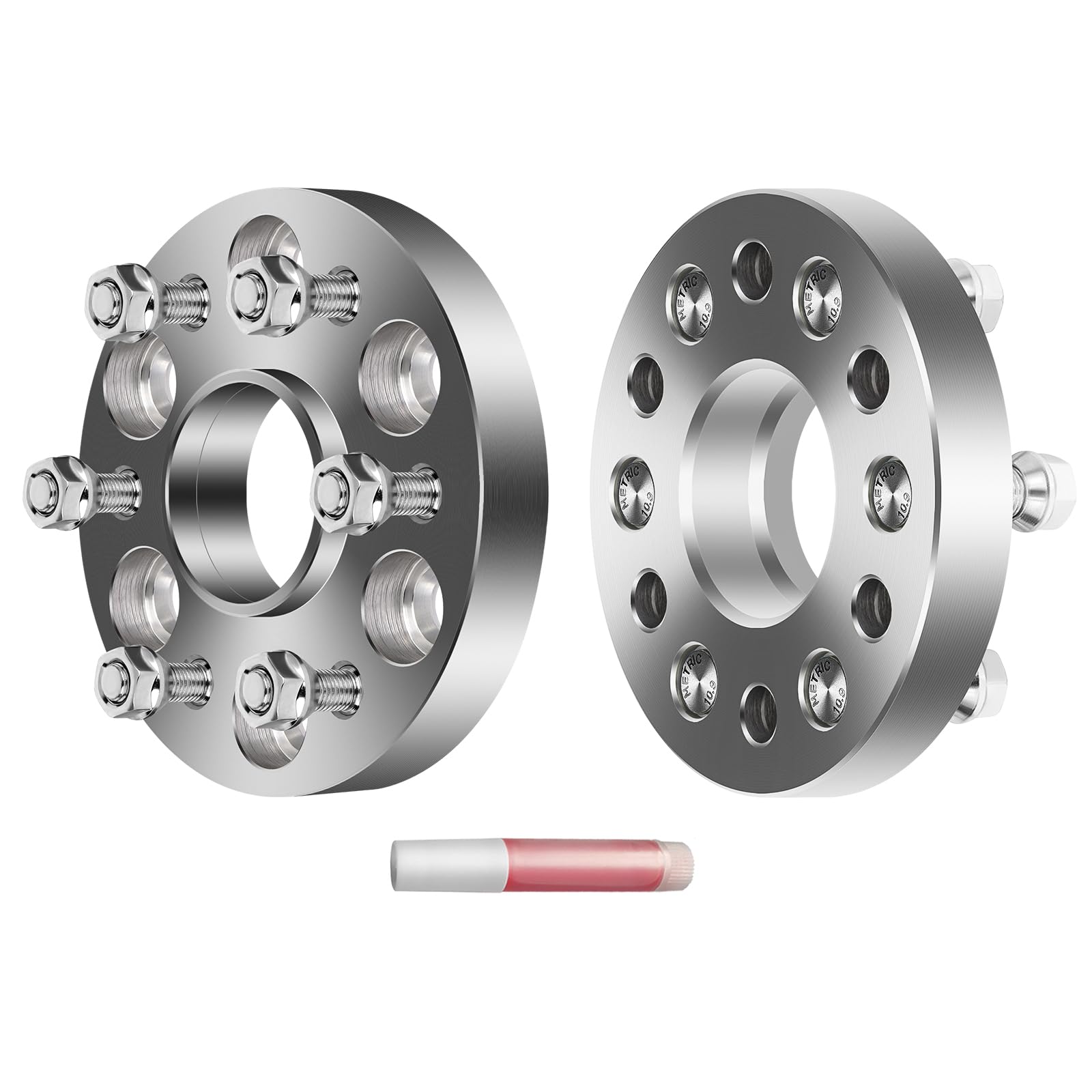 ECCPP 2PCS 6 Lug Wheel Spacers 6x120 to 6x120 14x1.5 Thread 66.9mm Hub Bore 1