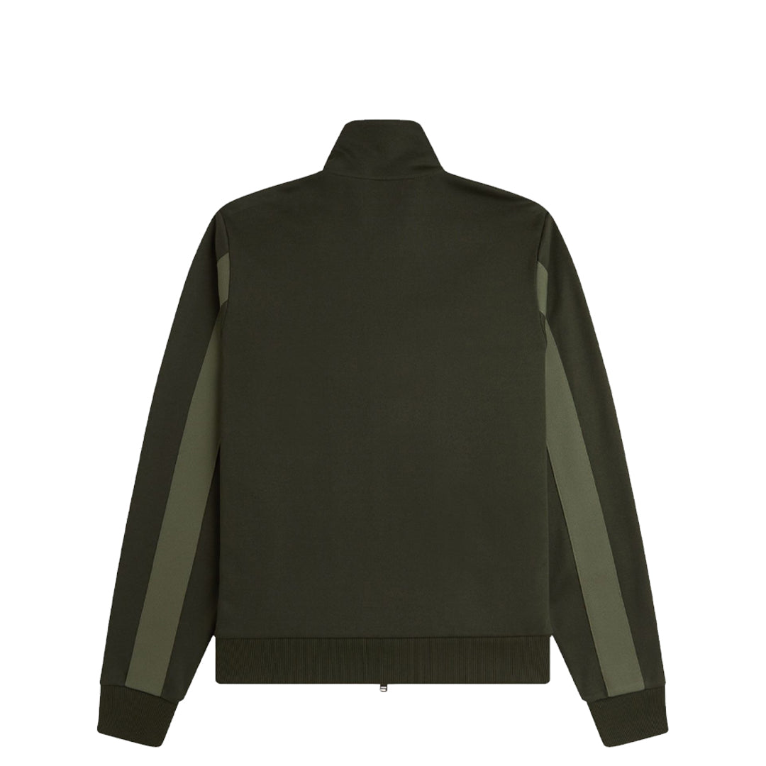 Premium Tape Detail Track Jacket in Hunting Green - Durable Outdoor Wear for Hunting, Hiking & Casual Adventures