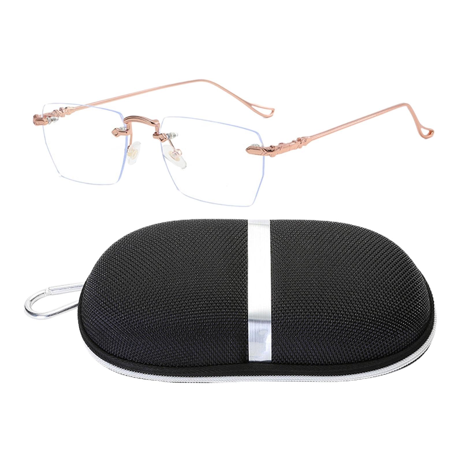 MagiDeal Blue Light Blocking Gaming Glasses - Stylish Anti-Eye Strain Computer Glasses for Gamers & Office Workers - Reduce Digital Eye Fatigue for PC, Phone & TV Use