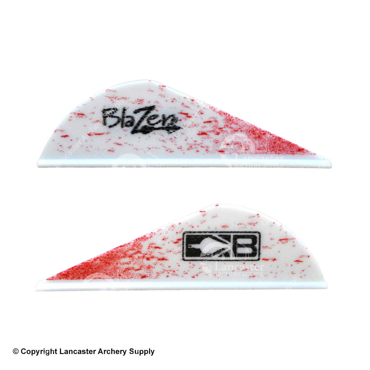 Bohning True Color Blazer Vanes - High Visibility Archery Fletching for Outdoor Hunting & Target Practice