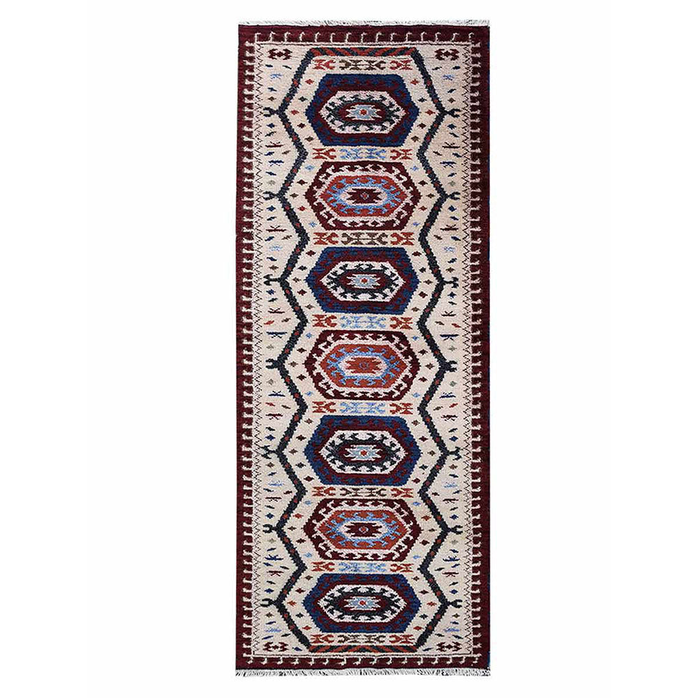 Handmade Bijar Afghan Rug - Premium Hand-Knotted Wool Carpet for Living Room, Bedroom & Home Decor | Durable & Stylish Oriental Area Rug