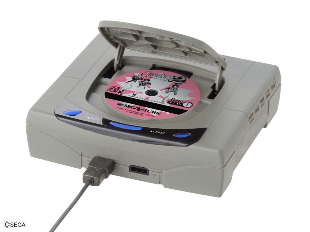 Bandai Best Hit Chronicle 2/5 Sega Saturn Model Kit - Collectible Retro Gaming Display for Gamers & Anime Fans - Perfect for Home Decoration, Gaming Room, and Nostalgic Gift Ideas