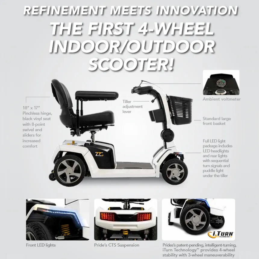Pride Zero Turn 10 - High Performance 42-Inch Lawn Mower with 23HP Engine | Perfect for Large Yards, Landscaping & Professional Lawn Care