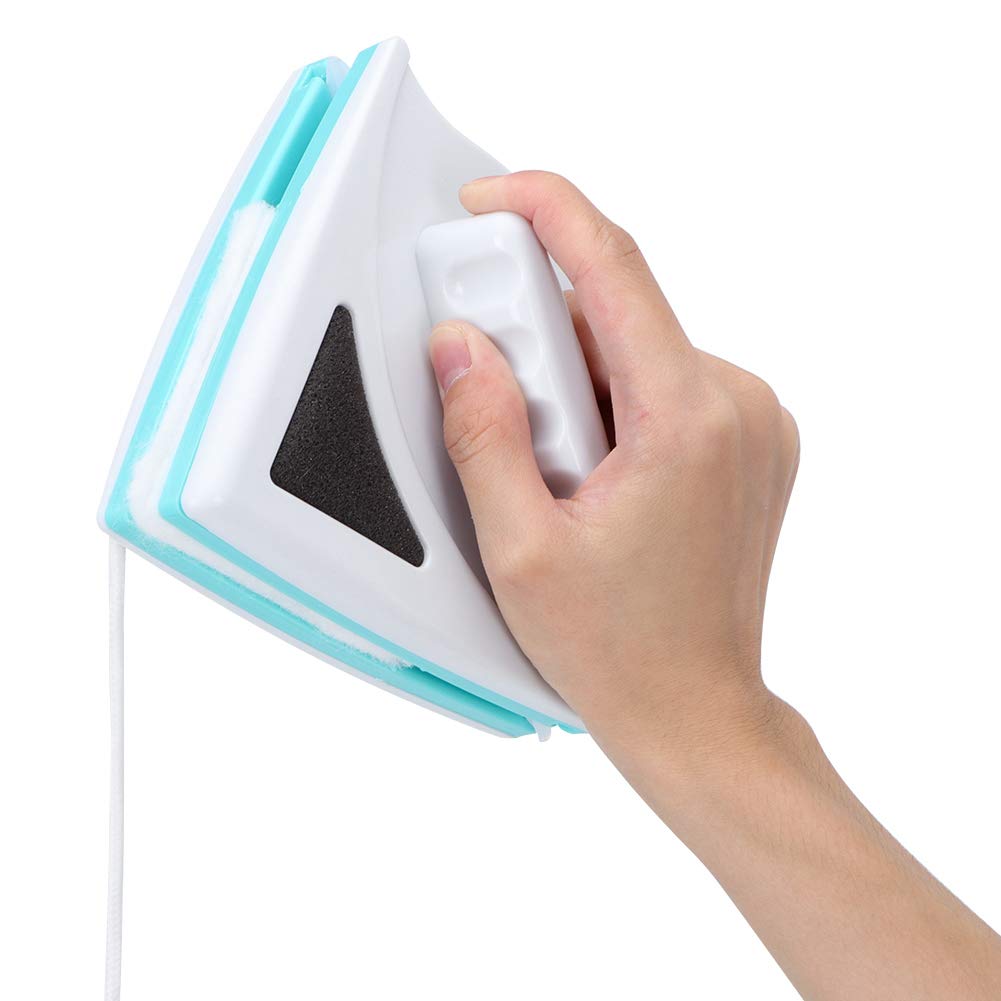 Alvinlite Magnetic Window Cleaner - Double Sided Glass Wiper for Home & Office