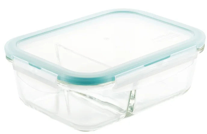 Better Glass 32Oz Divided Meal Prep Containers with Lids - BPA-Free, Leak-Proof Food Storage for Lunch, Office, Picnics & Meal Planning