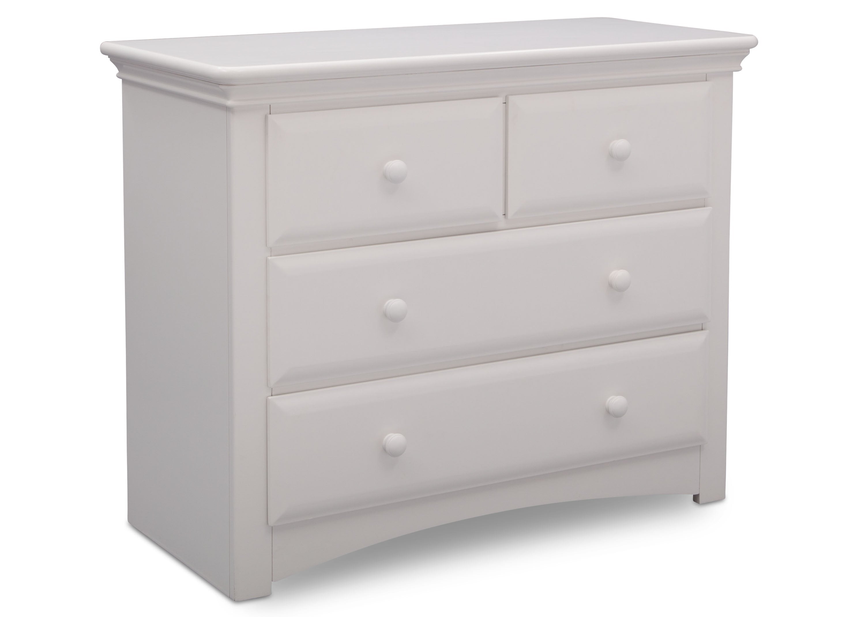 Park Ridge 4-Drawer Dresser - Solid Wood Bedroom Chest of Drawers for Clothes Storage | Perfect for Master Bedroom, Guest Room & Dorm Organization