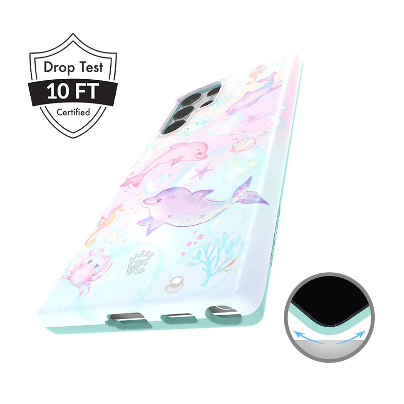 Aqua Angels Samsung Phone Case - Durable Protective Cover for Samsung Galaxy Series | Perfect for Everyday Use, Travel & Outdoor Activities