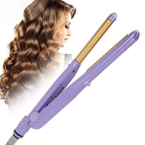 Suaperne Electric Hair Curling Iron & Straightener - 2-in-1 Styling Tool for Wavy, Straight & Bangs - Professional Hair Dryer & Comb for Short to Long Hair - Perfect for Home, Salon & Travel Use