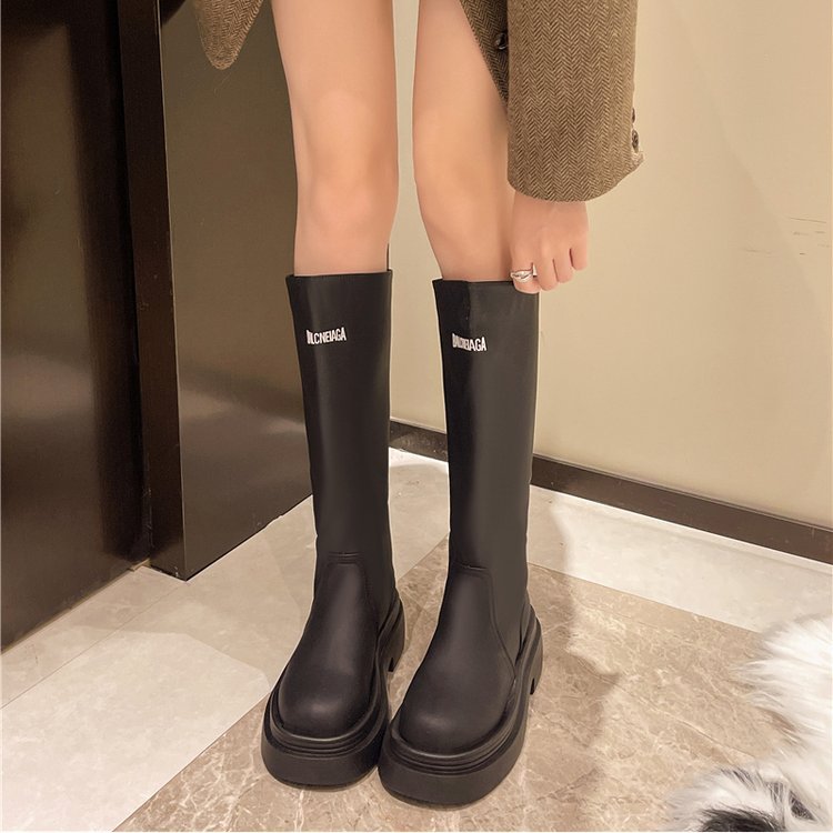 2025 Trendy Women's Thick Heel Ankle Boots - British Style Martin Knight Boots for Fall & Winter Fashion | Perfect for Casual Outfits, Office Wear & Night Out