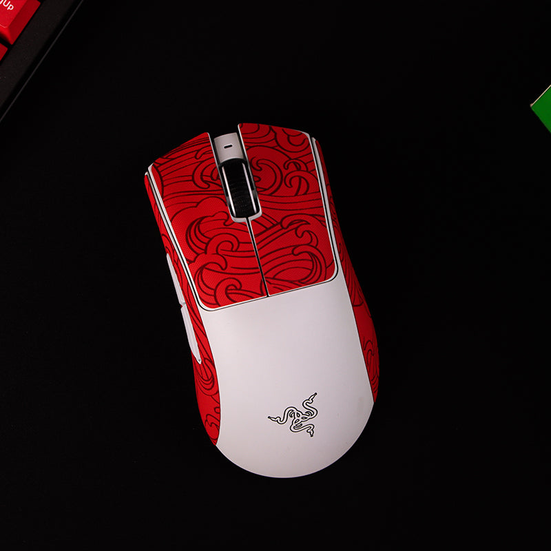 Esports Tiger Oriole Mouse Grips for Razer Deathadder V3 Pro - Enhanced Grip & Control for Competitive Gaming & FPS Esports