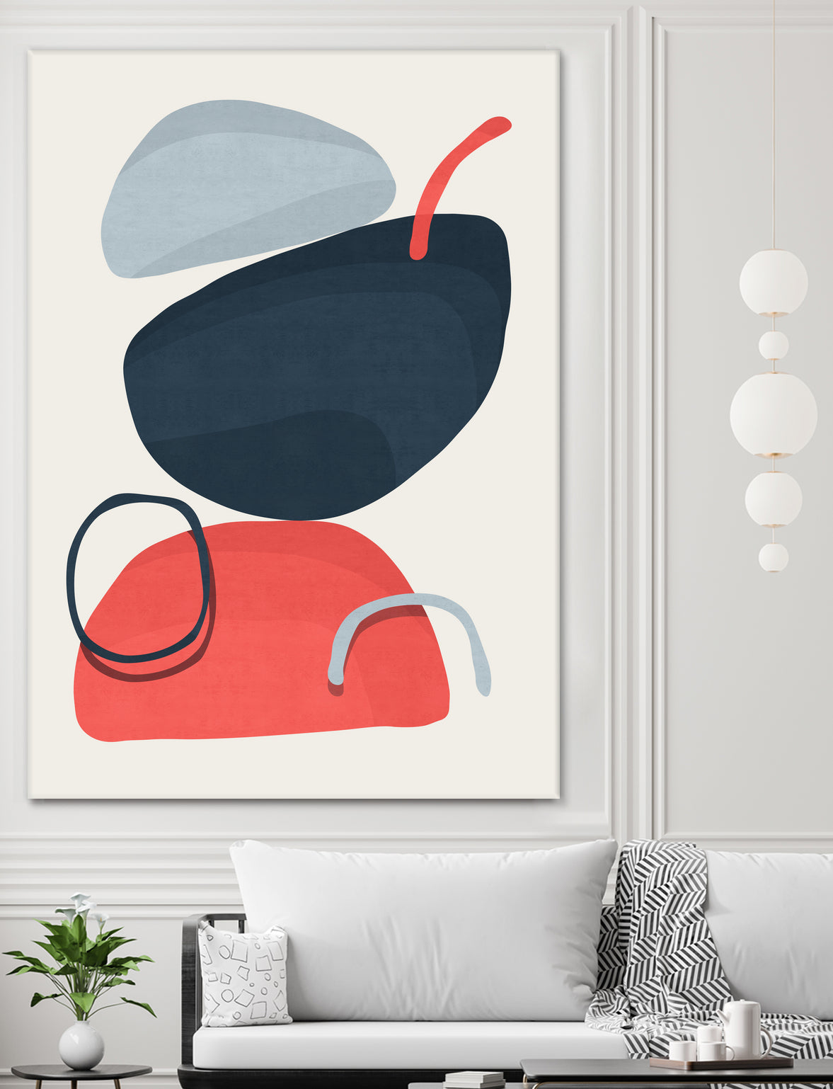 Abstract Xiv 1 - Modern Abstract Wall Art for Home & Office Decor | Perfect for Living Room, Bedroom & Workspace