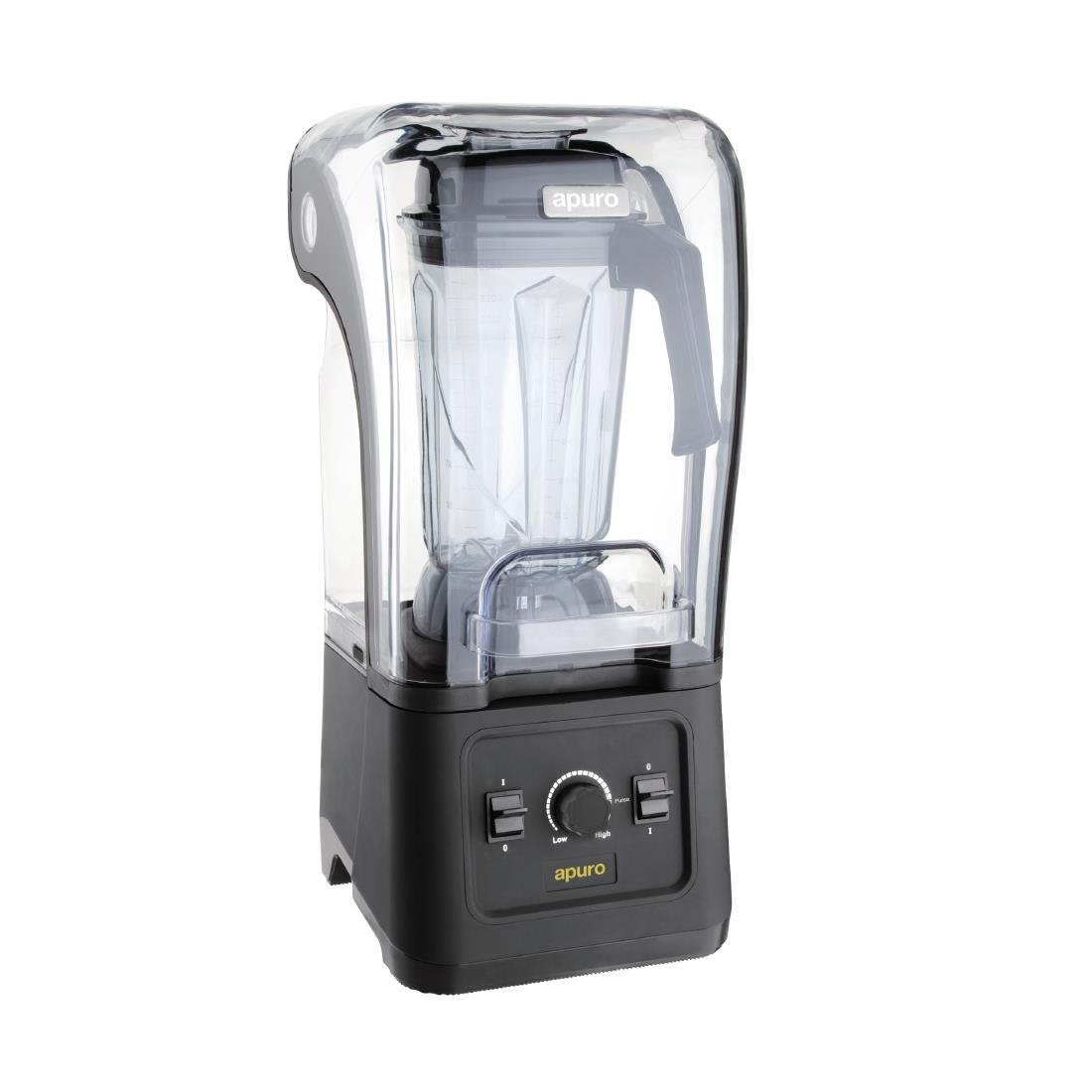Apuro 2.5L Professional Bar Blender with Sound Enclosure - High Performance Commercial Blender for Smoothies, Cocktails & Frozen Drinks - Perfect for Restaurants, Bars & Home Use