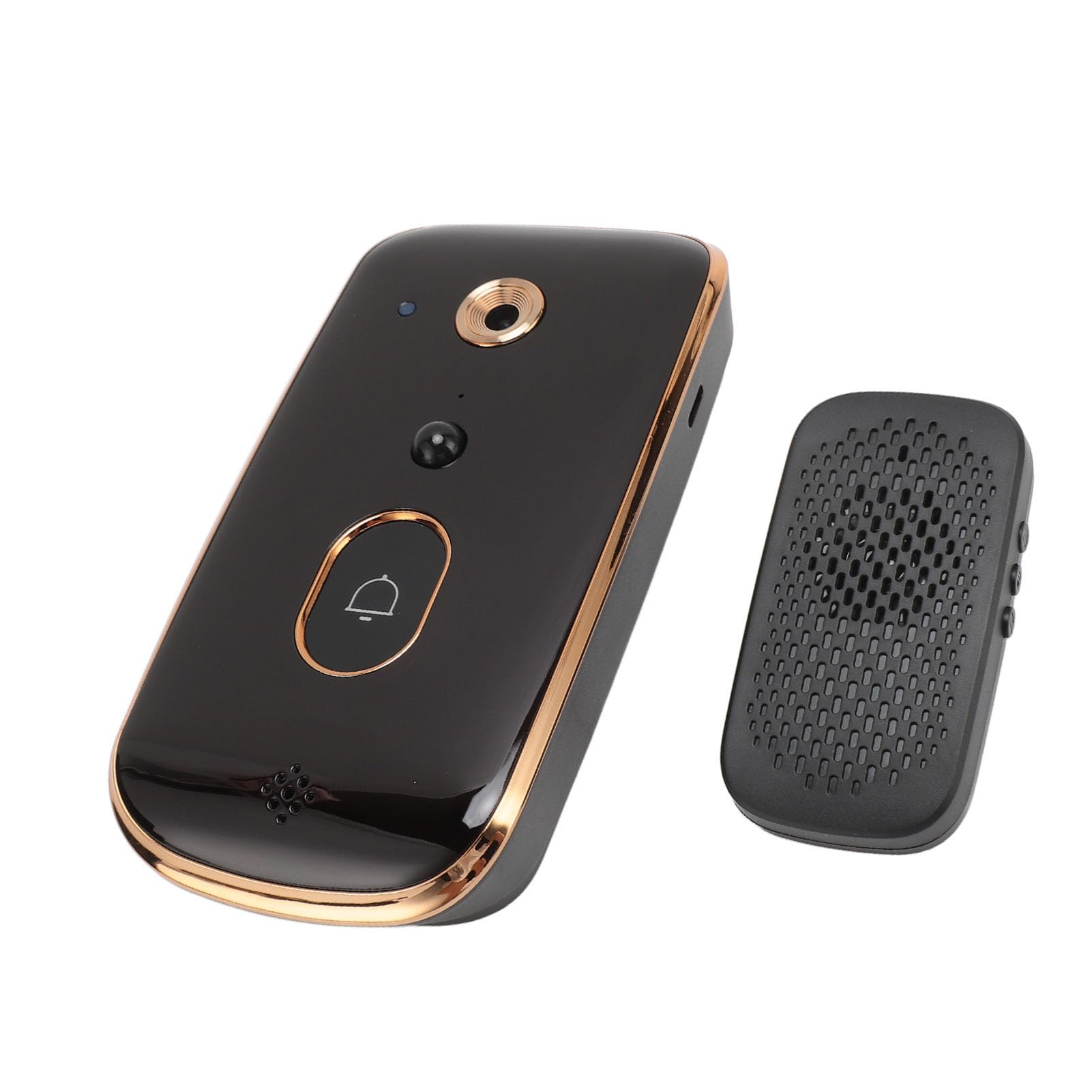 Cuifati Wireless Night Vision Doorbell Camera - 720p HD Video, 3600mAh Battery, 3-Hour Charge, Infrared Night Vision, Motion Detection, Wide Angle View - Perfect for Home Security & Smart Door Monitoring
